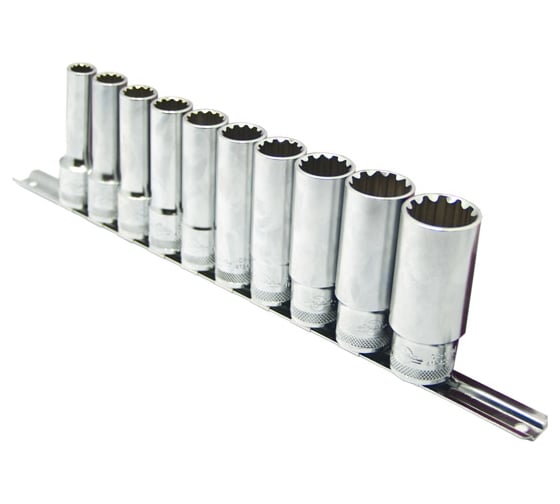 Изображение товара Набор головок глубоких MULTILOCK 1/2", 10 шт. AIST 402410 00-00013475