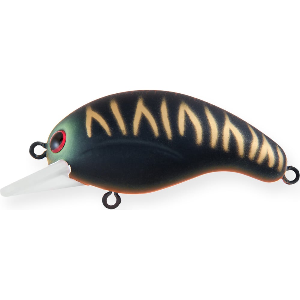 Изображение товара Воблер Strike Pro Dworf Wobbler 50 A208S Black Mat Tiger