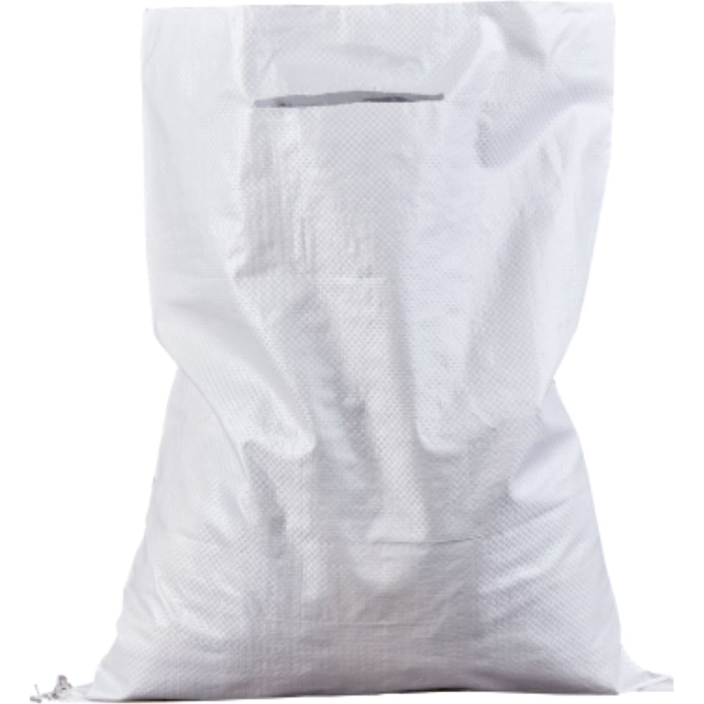 Изображение товара Мешок полипропилен 10 кг с прорубной ручкой, 40x55 см, 100 шт POLIMAX