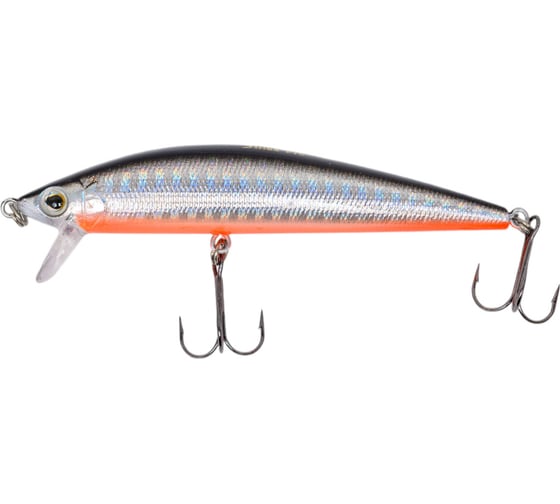 Изображение товара Воблер Strike Pro Euro Minnow 90 цвет: A70-713 Black Silver OB JL-108L#A70-713