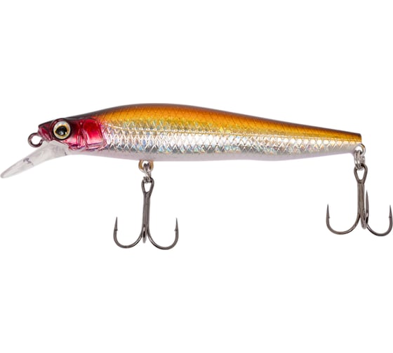 Изображение товара Воблер Strike Pro IB Minnow JET 95 цвет: 864PPV Brown Redhead JS-276#864PPV