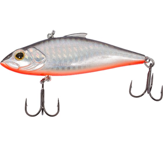 Изображение товара Воблер Strike Pro Euro Vibe Floater 80 цвет: A70-713 Black Silver OB SP-027#A70-713