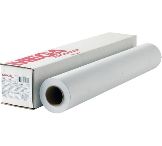 Изображение товара Широкоформатная бумага ProMega 120 г, 610 мм х 30,5 м, 50.8 мм 1773245