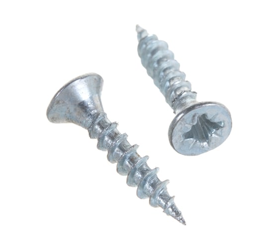 Изображение товара Потайной универсальный шуруп Метизный двор 3,0x16, белый, 50 шт. 4690441018830