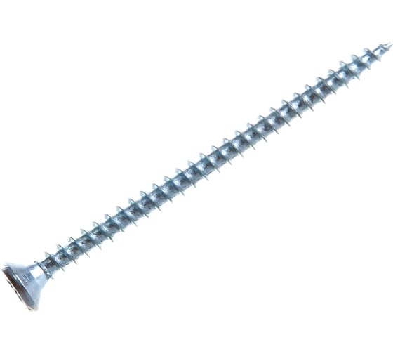 Изображение товара Потайной универсальный шуруп Метизный двор 3,0x45, белый, 22 шт. 4690441018892