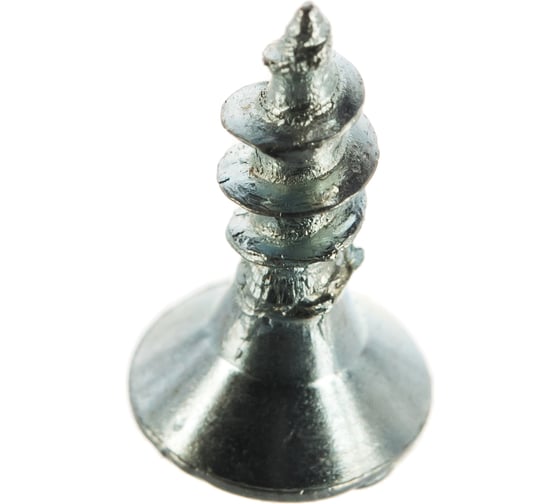 Изображение товара Потайной универсальный шуруп Метизный двор 3,5x12, белый, 45 шт. 4690441018908