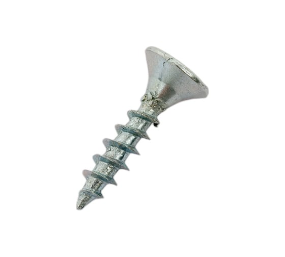 Изображение товара Потайной универсальный шуруп Метизный двор 3,5x16, оцинкованный, 1000 шт. 4690441021564