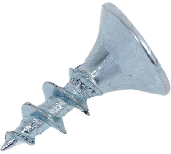 Изображение товара Потайной универсальный шуруп Метизный двор 4,0x12, оцинкованный, 1000 шт. 4690441021885