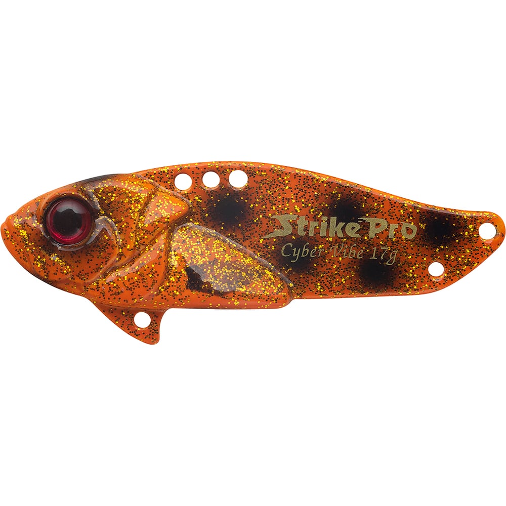 Изображение товара Блесна Strike Pro Cyber Vibe 35 цвет C662 Hot Orange Bandit для рыбалки