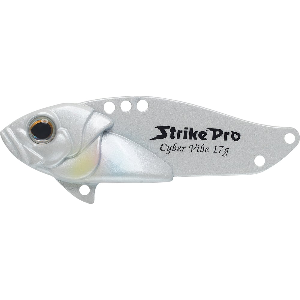 Изображение товара Блесна Strike Pro Cyber Vibe 35 цвет 032 White Ghost для ловли хищной рыбы