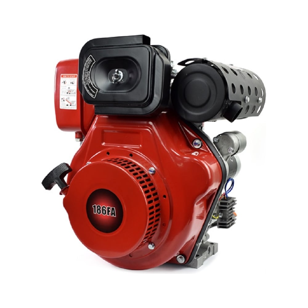 Изображение товара Дизельный двигатель ENERGY POWER 186FAE с электропуском, 8 л.с., 418 см³