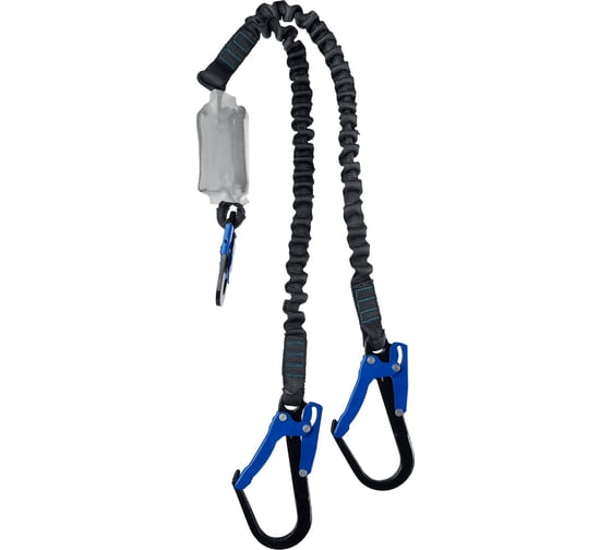 Изображение товара Эластичный двухплечный строп Зубр Перевал, полиамидная лента, с амортизатором, Профессионал 11596