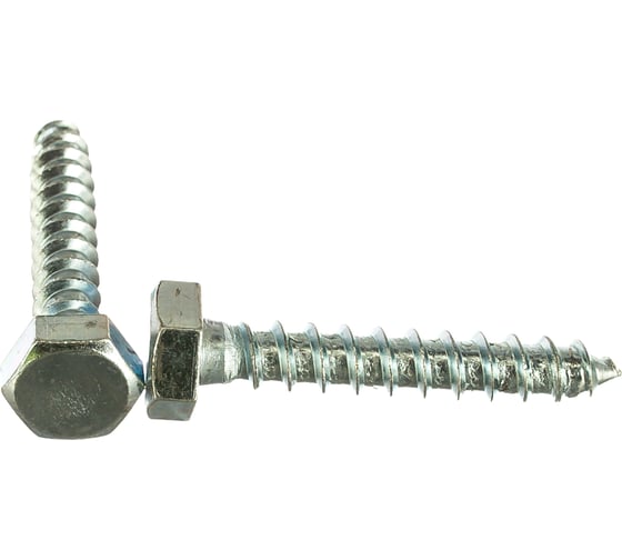 Изображение товара Шуруп глухарь с шестигранной головкой Метизный двор 10x60, 20 шт. 4607159063960