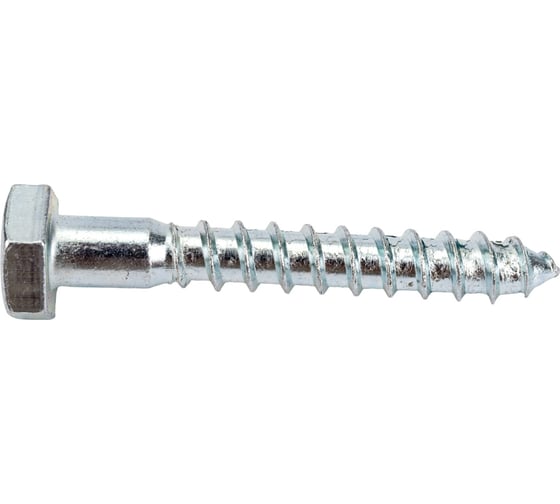 Изображение товара Шуруп глухарь с шестигранной головкой Метизный двор 10x70, 20 шт. 4607159063977