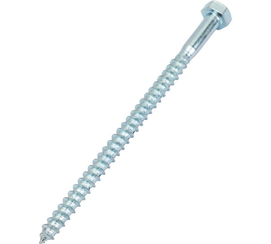 Изображение товара Шуруп глухарь с шестигранной головкой Метизный двор 6,0x100, 100 шт. 4607159063793