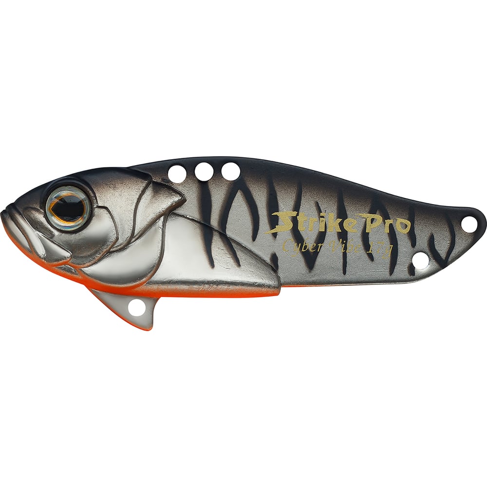 Изображение товара Блесна Strike Pro Cyber Vibe 40 A243ES Grey Shadow Mat Tiger