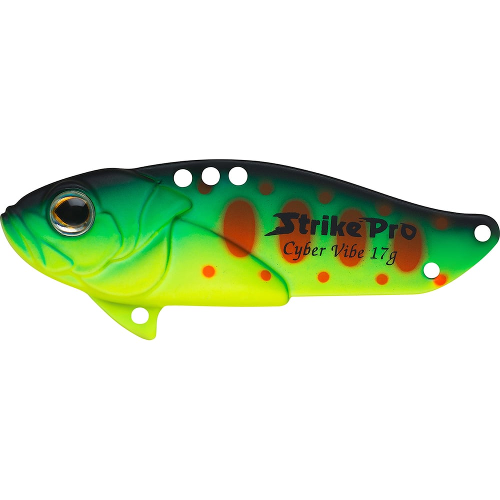Изображение товара Блесна Strike Pro Cyber Vibe 40 A209S Acid Mat для рыбалки