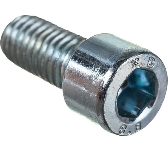 Изображение товара Болт с цилиндрической головкой и внутр. шестигр. Метизный двор 8x16 DIN 912. 8 шт. 4607173906397