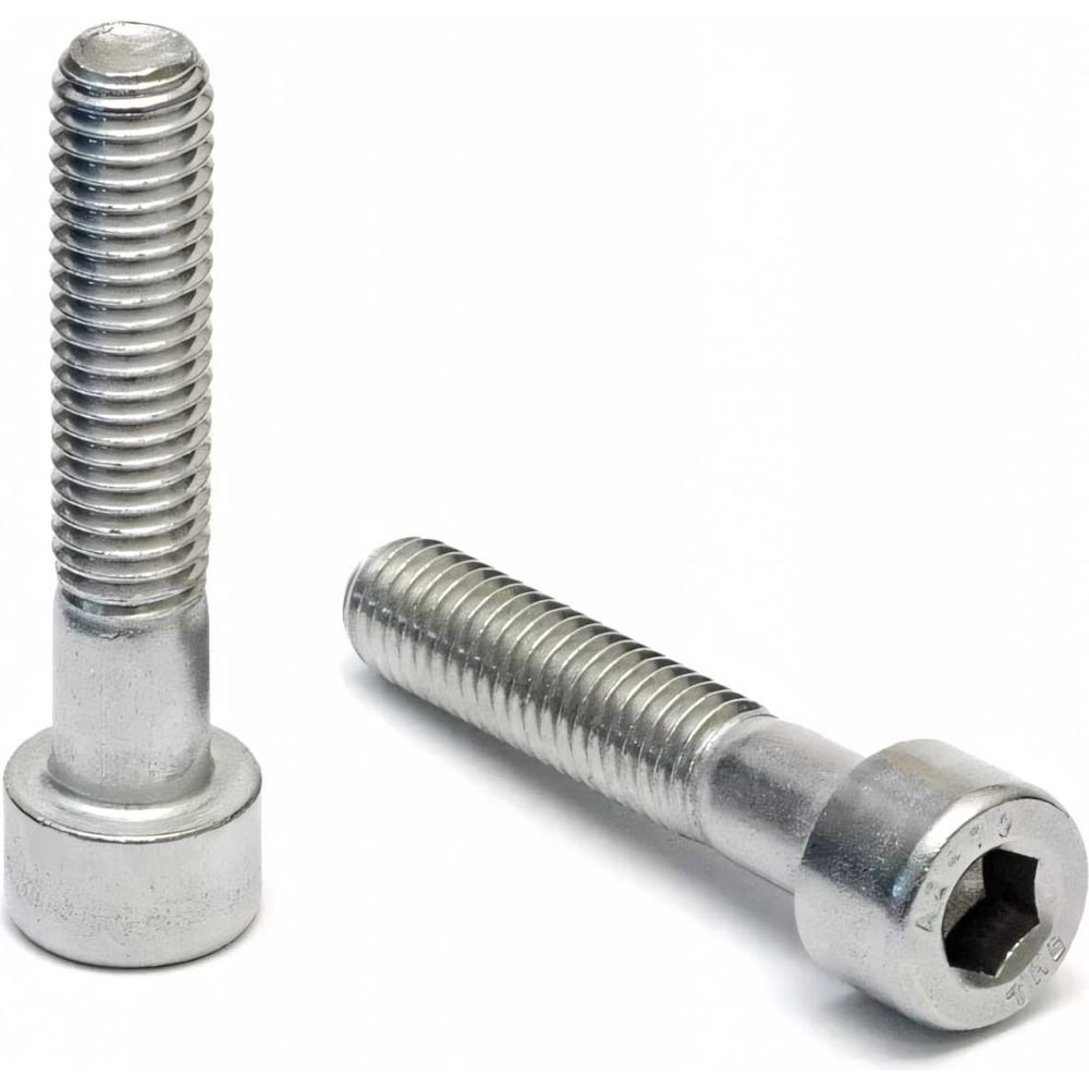 Изображение товара Болт с цилиндрической головкой 6x16 DIN 912 100 шт цинкованный сталь