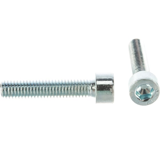 Изображение товара Болт с цилиндрической головкой и внутр. шестигр. Метизный двор 6x30 DIN 912, 100 шт. 4607159065780