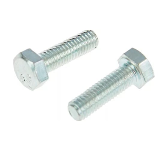 Изображение товара Болт с шестигранной головкой Метизный двор 10x100 DIN 933. 2 шт. 4607173906212