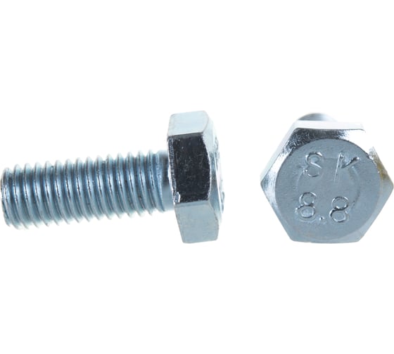 Изображение товара Болт с шестигранной головкой Метизный двор 10x25 DIN 933. 4 шт. 4607173906113