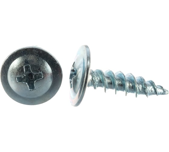 Изображение товара Саморез с прессшайбой Метизный двор острый 4,2x16, 22 шт. 4607173901064