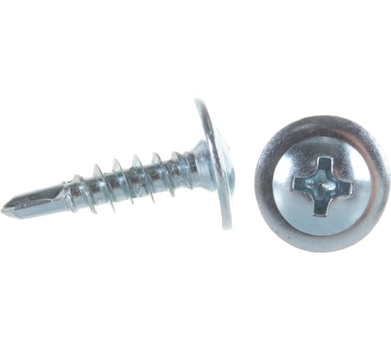 Изображение товара Саморез с прессшайбой Метизный двор сверло 4,2x16, 18 шт. 4607173901125