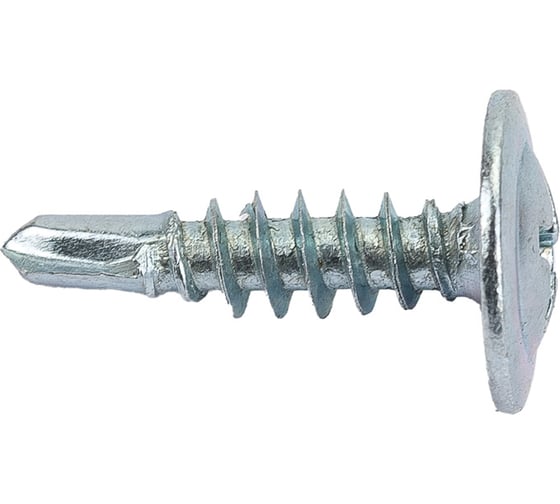 Изображение товара Саморез с прессшайбой Метизный двор сверло 4,2x16, 1000 шт. 4607159062727