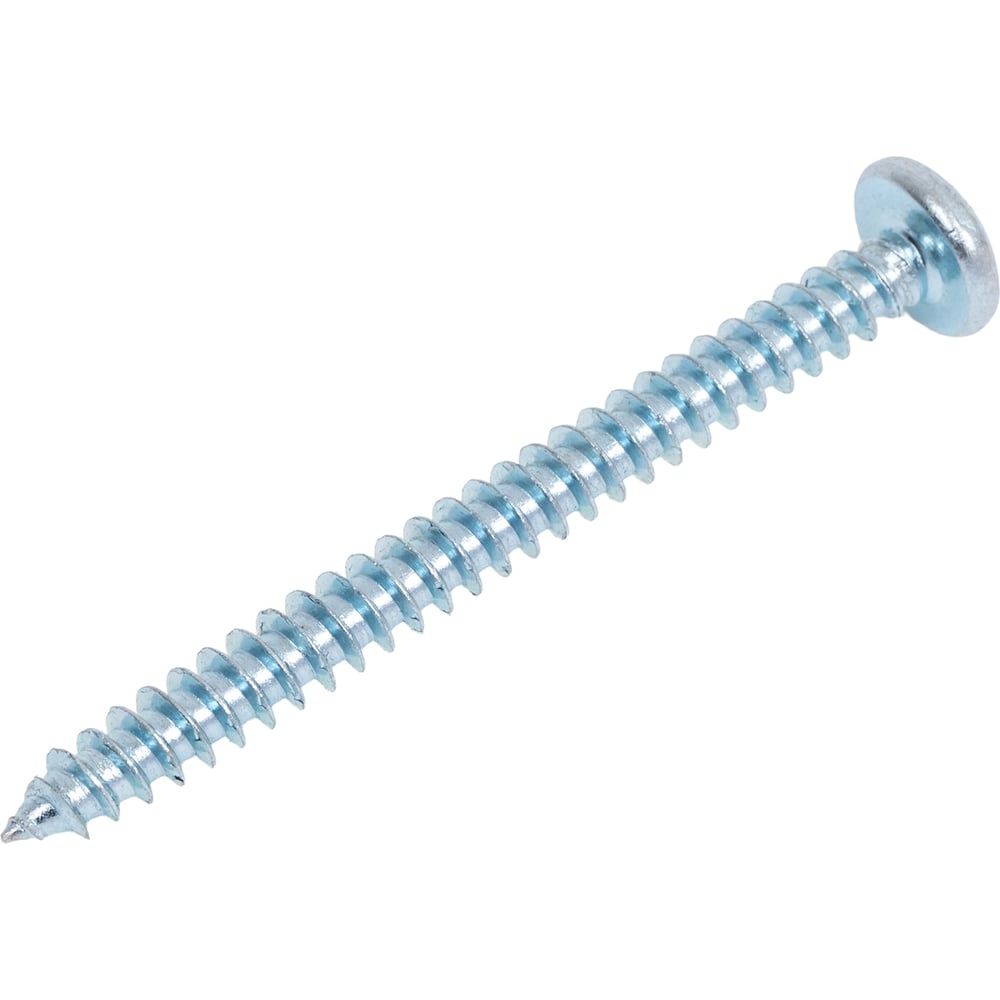 Изображение товара Шуруп с полукруглой головкой 4,8x50 оцинкованный DIN 7981, 200 шт.