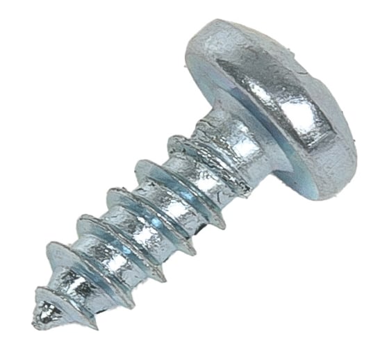 Изображение товара Шуруп с полукруглой головкой Метизный двор 3,5x 9,5 оцинкованный DIN 7981, 1000 шт. 4690441024565