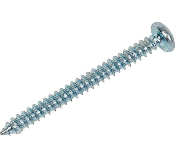 Изображение товара Шуруп с полукруглой головкой Метизный двор 3,5x38 оцинкованный DIN 7981, 500 шт. 4690441024718