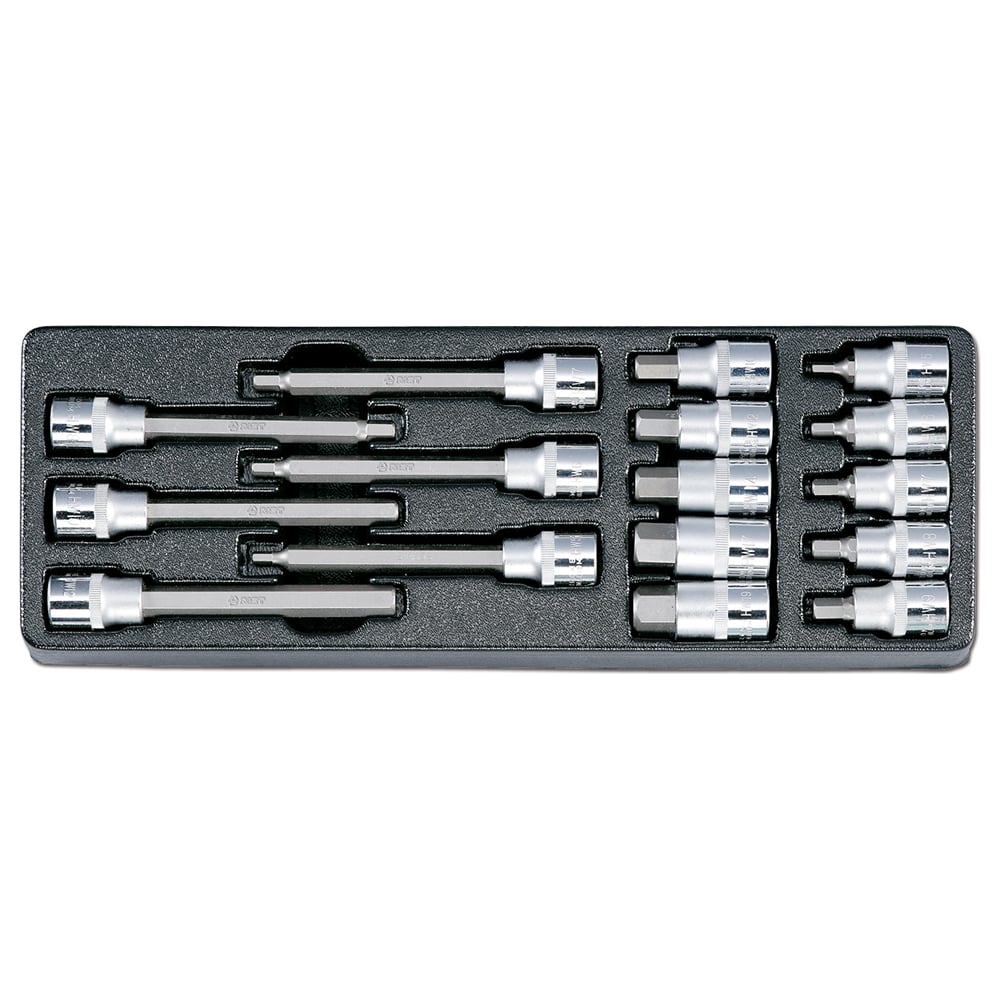 Изображение товара Набор головок-бит HEX AIST 1/2" 16 шт