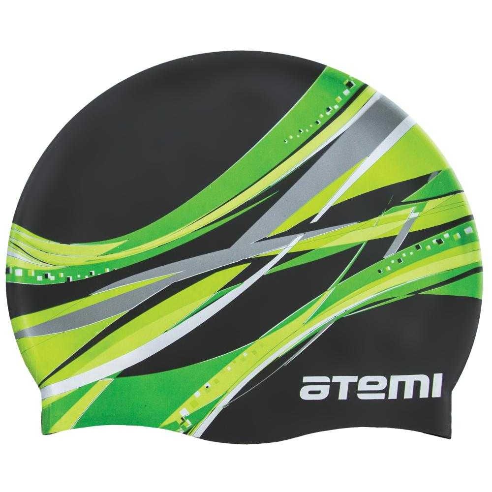 Шапочка для плавания ATEMI очки для плавания atemi силикон b900