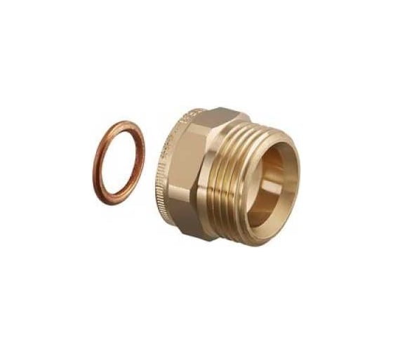 Изображение товара Переход Oventrop В-Н ЕК, 1 1/4, 1 1/4, бронза без покрытия, с плоским уплотнением 1503056