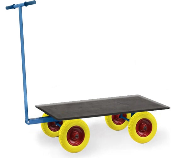 Изображение товара Тележка с ручным управлением поворотной осью МосТележка 700x1200 ТРУФ-12070