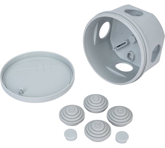 Изображение товара Распределительная коробка Промрукав для о/п безгалогенная HF атмосферостойкая 80х50 40-0125