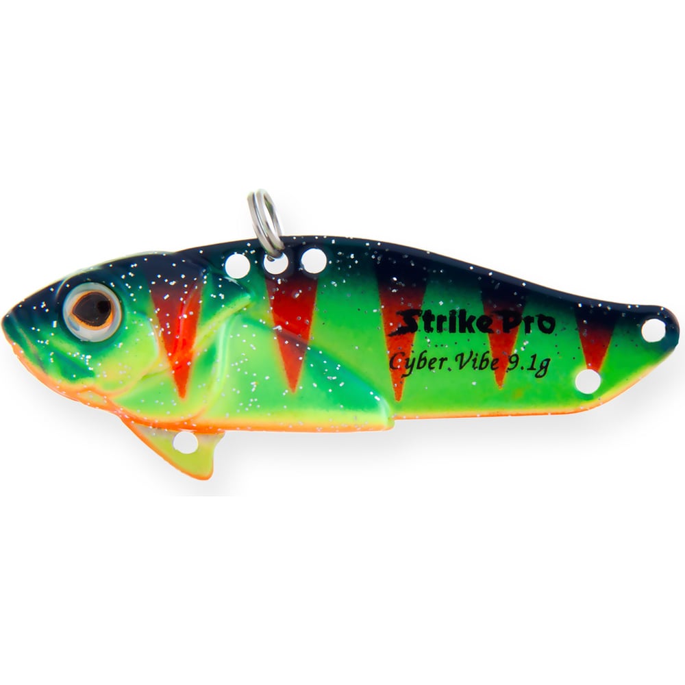 Изображение товара Блесна Strike Pro Cyber Vibe 55 цвет A139FL Acid Perch