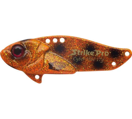 Изображение товара Блесна Strike Pro Cyber Vibe 55 цвет: C662 Hot Orange Bandit JG-005D#C662F