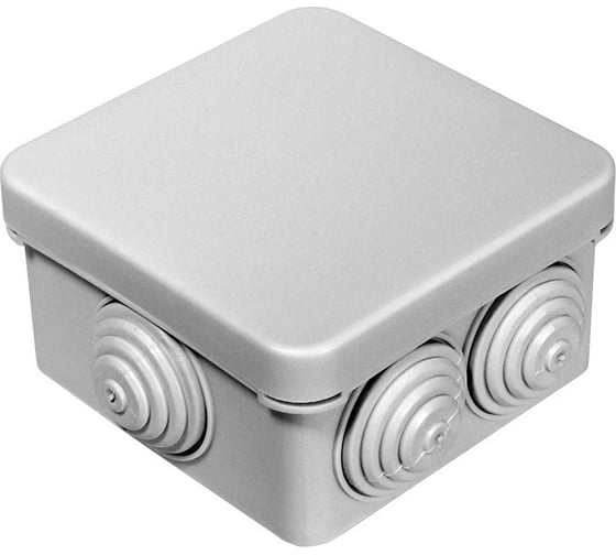 Изображение товара Распределительная коробка Промрукав для о/п безгалогенная HF атмосферостойкая 70х70х40 40-0205