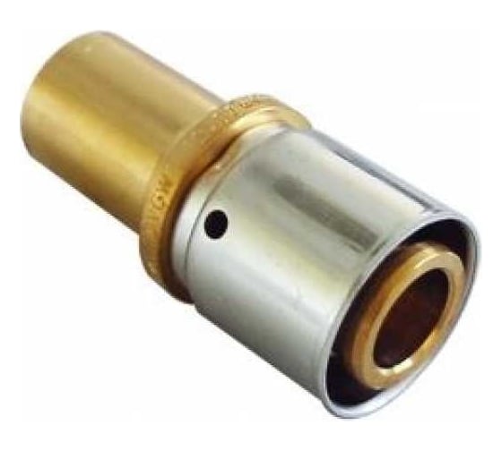 Изображение товара Прессовое соединение Oventrop с переходом, 26x3 x 22, бронза без покрытия 1514047