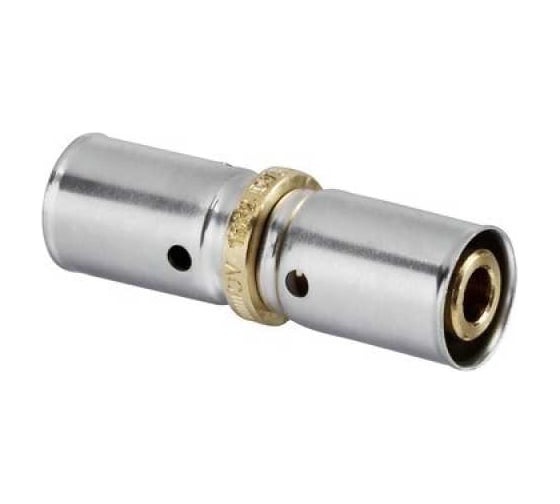 Изображение товара Прессовая муфта Oventrop 17, 17, латунь, равнопроходная 1512544