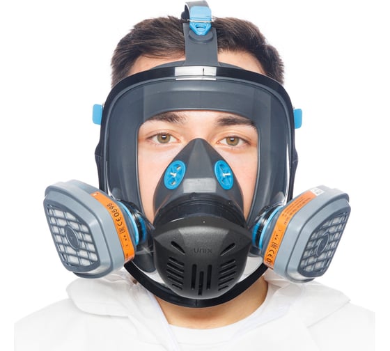 Изображение товара Фильтрующий противогаз UNIX 5100 марки А1 + P2 102-026-0031