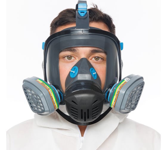 Изображение товара Фильтрующий противогаз UNIX 5100 марки А1В1Е1К1 + Р2 102-026-0051