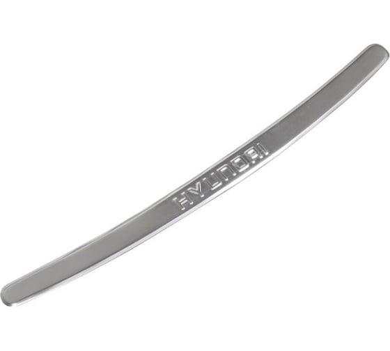 Изображение товара Накладка бампера декор HYUNDAI Solaris 2014 седан, штамп нержавеющая сталь DolleX NBI-004