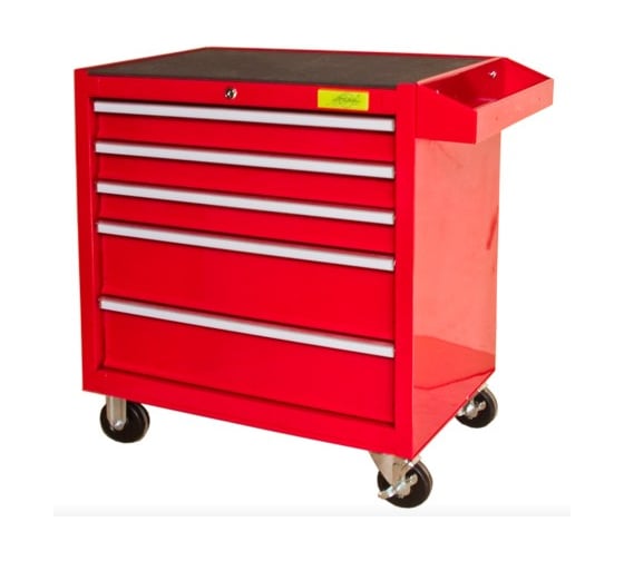 Изображение товара Тележка для инструмента 5-ти секционная выдвижная AIST 90003105R 00-00008732