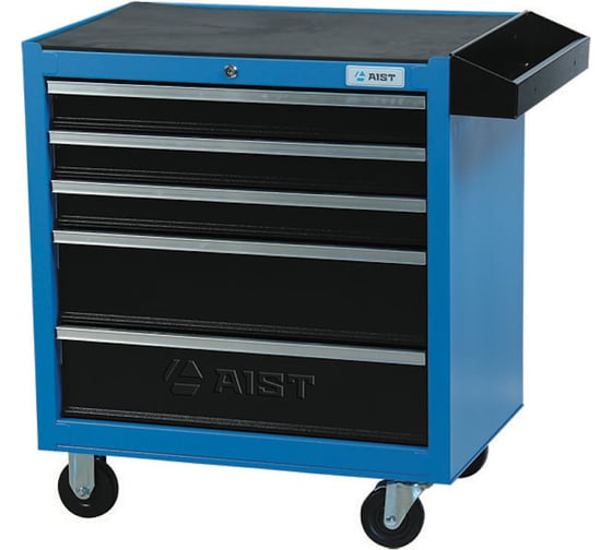 Изображение товара Тележка для инструмента 5-ти секционная выдвижная со столешницой AIST 90003105-4 00-00016813