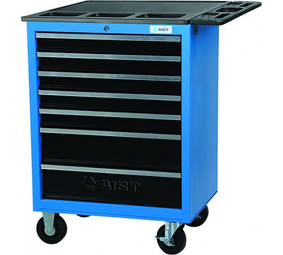 Изображение товара Тележка для инструмента 7-ми секционная выдвижная со столешницой AIST 90003107-4 00-00016814