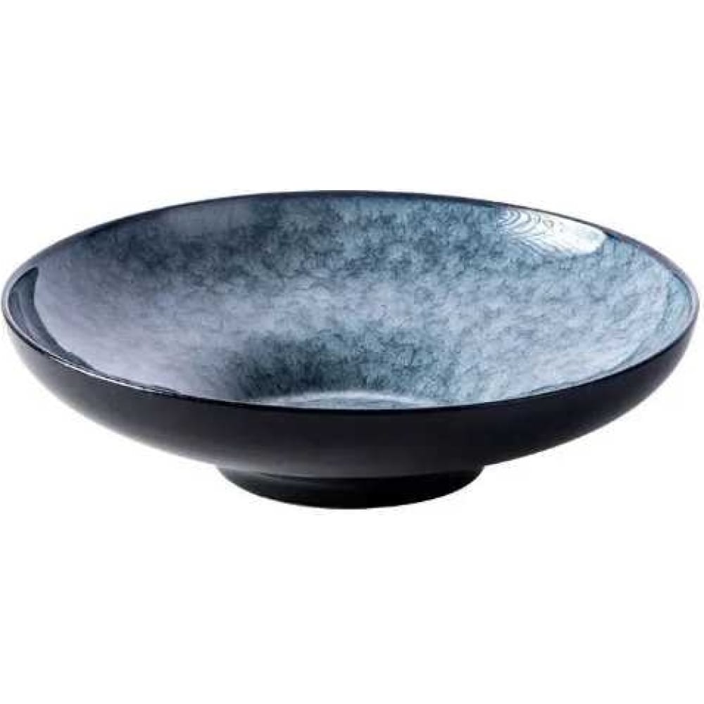 Тарелка Homium тарелка керамическая обеденная колибри d 21 см чёрный