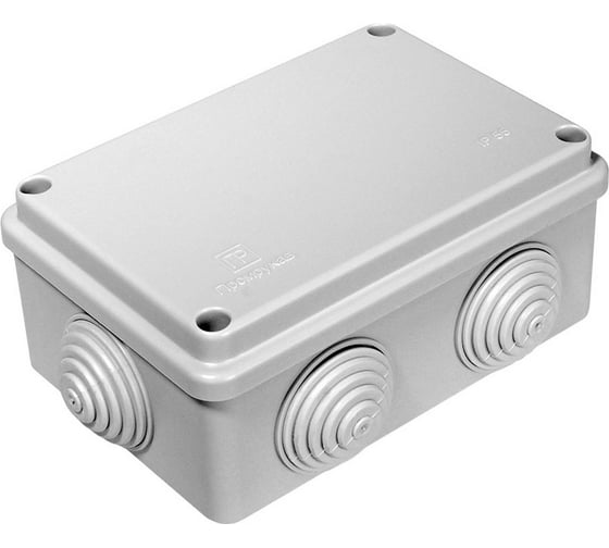 Изображение товара Распределительная коробка Промрукав для о/п безгалогенная HF 120х80х50 1 шт 40-0340